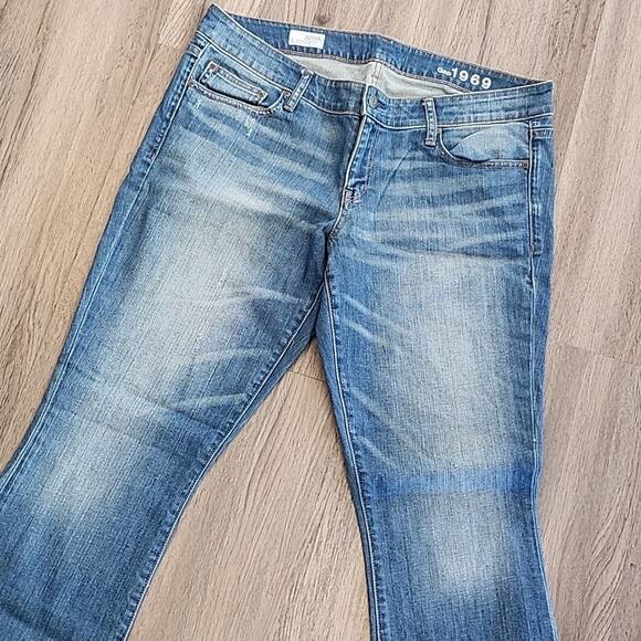 Gap 1969 Plus Size Light Denim Boot Cut Jeans - Picture 4 of 9